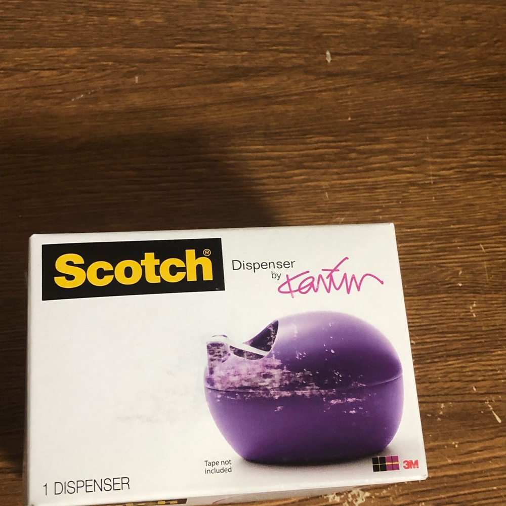 Scotch Purple Tape Dispenser by Karim